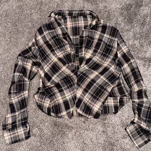 Plaid Blouse
